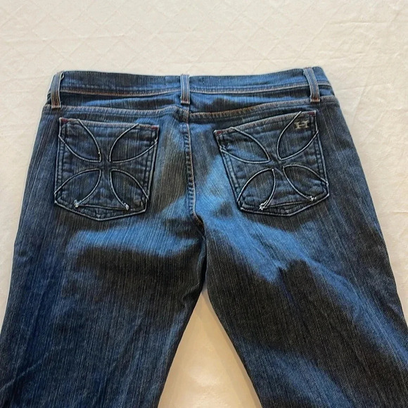 Habitual Monaco Boot Cut Mid Rise Jeans women’s size 31 EUC - Picture 7 of 7